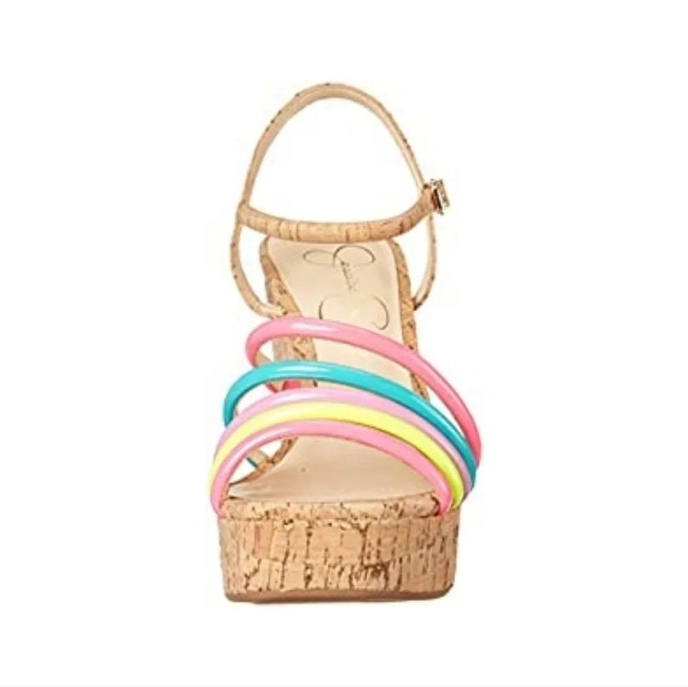 Jessica Simpson Women's Sierah Wedge Sandal 7.5 - Picture 2 of 8